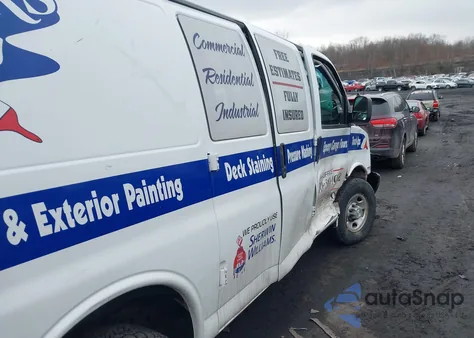 2021 Chevrolet Express Cargo Rwd 2500 Regular Wheelbase Wt из США, поврежденный, VIN 1GCWGAFP5M1188465